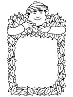 coloring page Autumn
