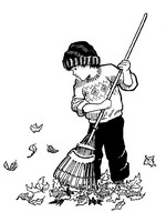 coloring page Autumn