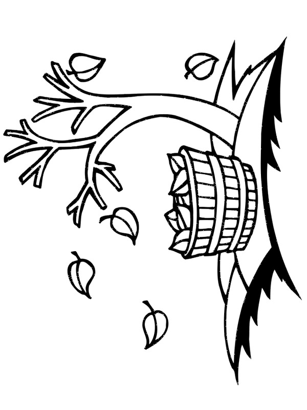 Kids-n-fun.com | Coloring page Autumn Autumn