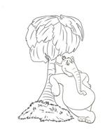 coloring page Horton Dr. Seuss