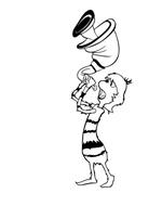 coloring page Horton Dr. Seuss