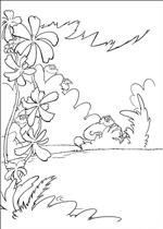 coloring page Horton Dr. Seuss