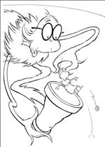 coloring page Horton Dr. Seuss