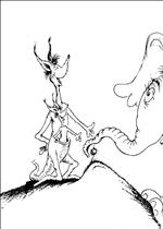 coloring page Horton Dr. Seuss