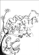 coloring page Horton Dr. Seuss