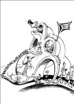 coloring page Horton Dr. Seuss