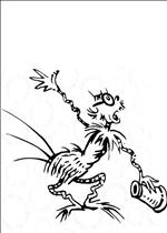 coloring page Horton Dr. Seuss