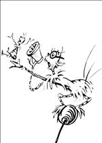 coloring page Horton Dr. Seuss