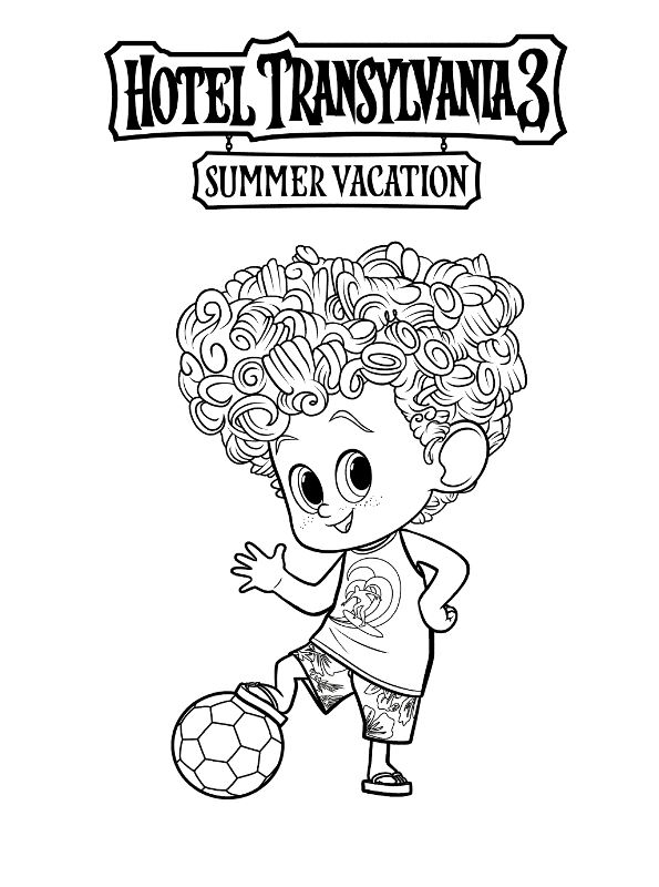 Kids-n-fun.com | 13 coloring pages of Hotel Transylvania 3 Summer vacation