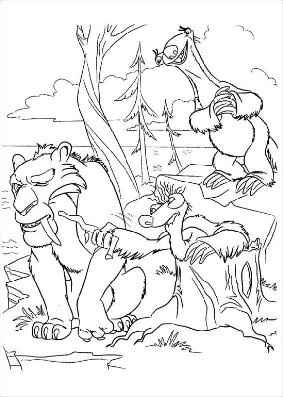 age 4 coloring pages - photo #2
