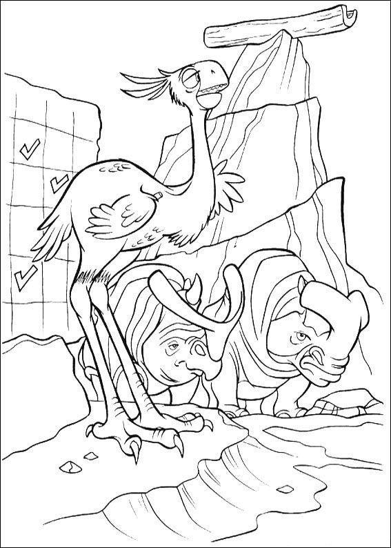 ice age 2 free coloring pages - photo #11