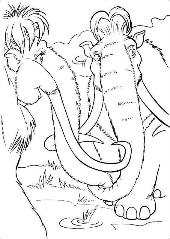 Kids-n-fun.com | 34 coloring pages of Ice Age 2