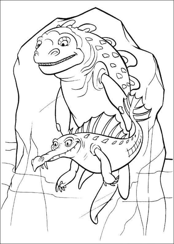 ice age 2 coloring pages - photo #1