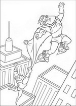 coloring page Incredibles