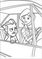 coloring page Incredibles