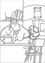 coloring page Incredibles