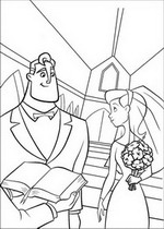 coloring page Incredibles