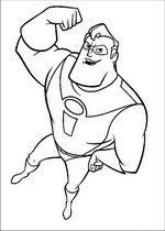 coloring page Incredibles