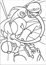 coloring page Incredibles