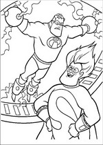 coloring page Incredibles