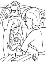coloring page Incredibles