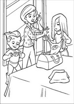 coloring page Incredibles