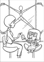 coloring page Incredibles