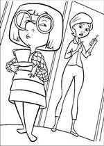 coloring page Incredibles