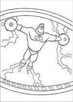 coloring page Incredibles