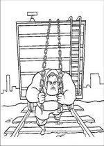 coloring page Incredibles