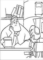 coloring page Incredibles