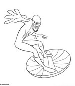 coloring page Incredibles