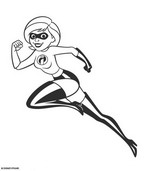 coloring page Incredibles