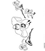 coloring page Incredibles