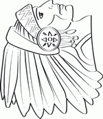 coloring page Native Americans