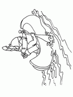 coloring page Native Americans