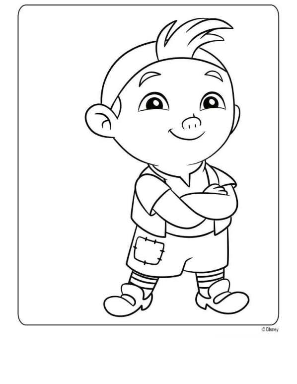 jake pirate coloring pages - photo #13