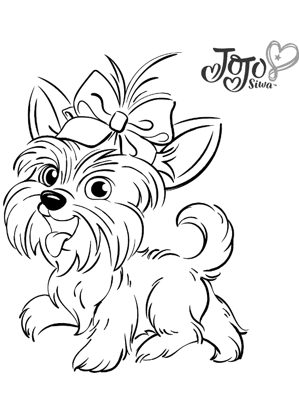 Kids-n-fun.com | Coloring page Jojo and BowBow bow bow
