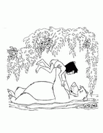 coloring page Jungle Book