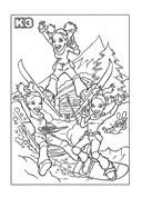 coloring page K3