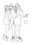 coloring page K3