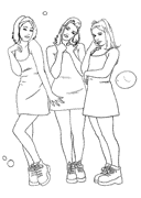 coloring page K3