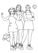 coloring page K3