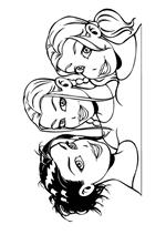 coloring page K3
