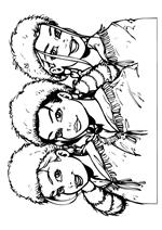 coloring page K3