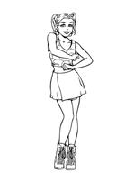 coloring page K3