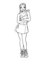 coloring page K3