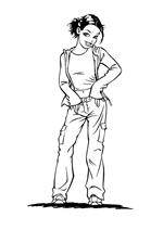 coloring page K3