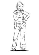 coloring page K3