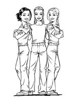 coloring page K3